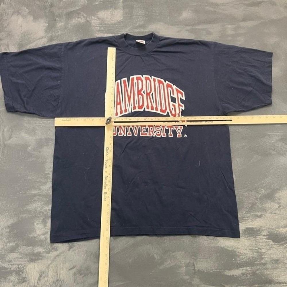 Vintage‎ Cambridge University Shirt Mens XXL Blue 1990s - Picture 5 of 8